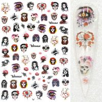 Halloween Nail Art Stickers Design 616