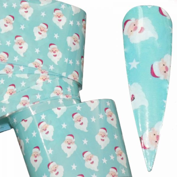 Christmas Nail Transfer Foil Design 17
