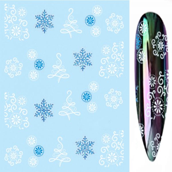 Design 1753 Christmas Water Decal
