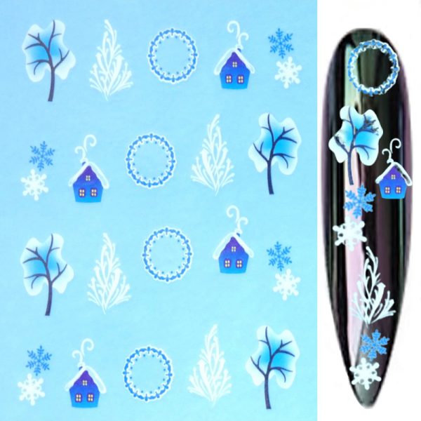 Design 1762 Christmas Water Decal