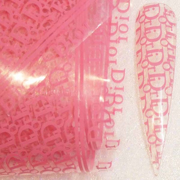 Designer Inspired Nail Art Transfer Foil Design 30