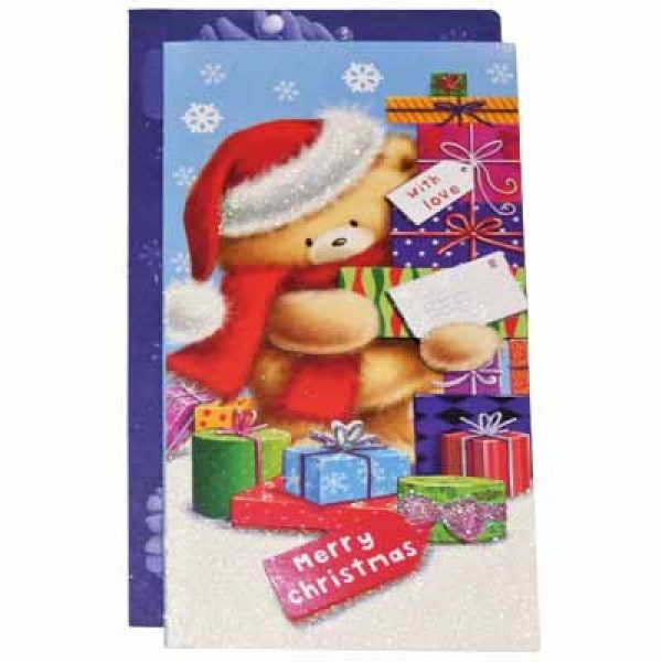 Cartoon Novelty Xmas Money Wallets x 4 - Image 3