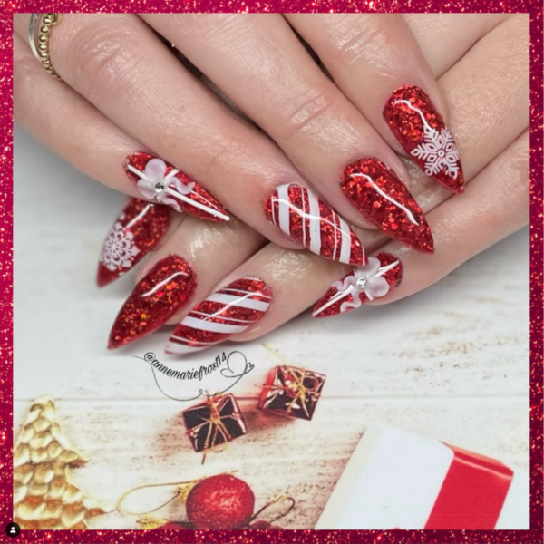 Rudolph The Red Nose Reindeer Christmas Glitter Mix - Image 4