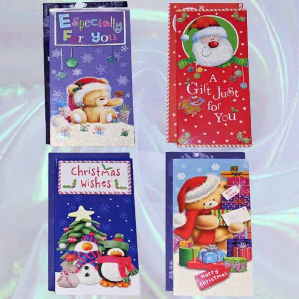 Christmas Money Wallets x 4 Main