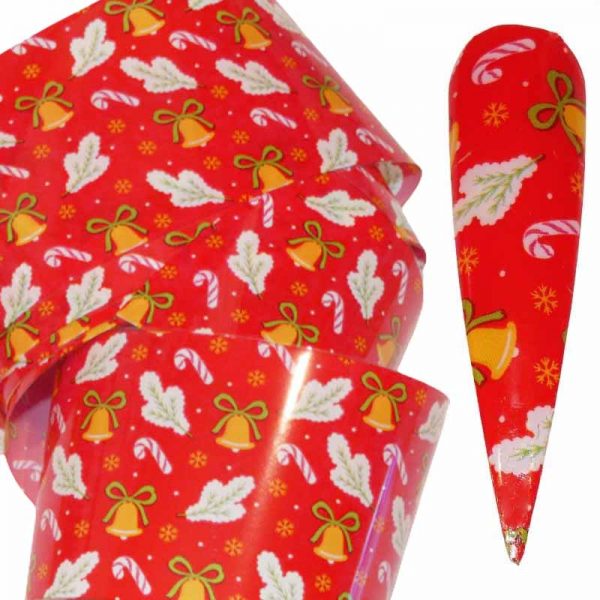 Christmas Nail Transfer Foil Design 25