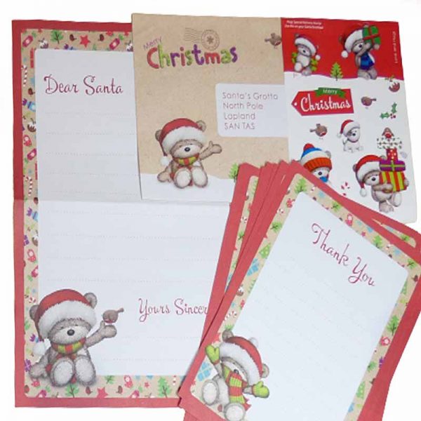 Letter To Santa Thank You Letters & Stickers