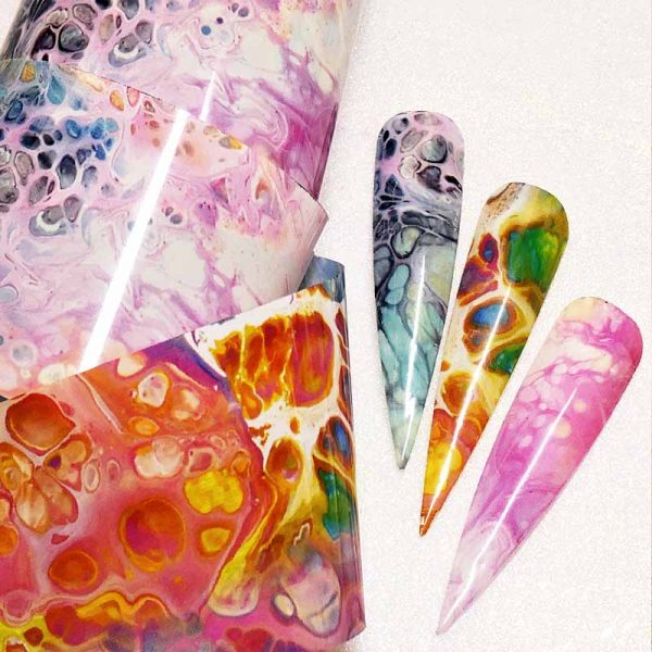 Marble Explosion Transfer Foil
