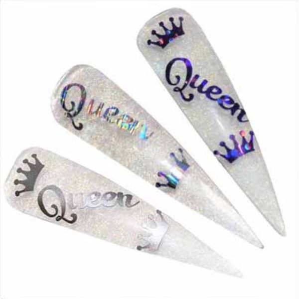 Queen & Crown Vinyl Stickers