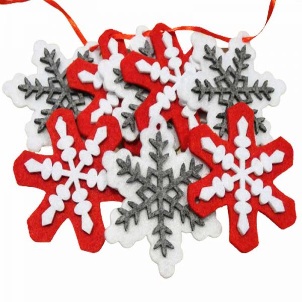 Snowflake Felt Garland MAIN