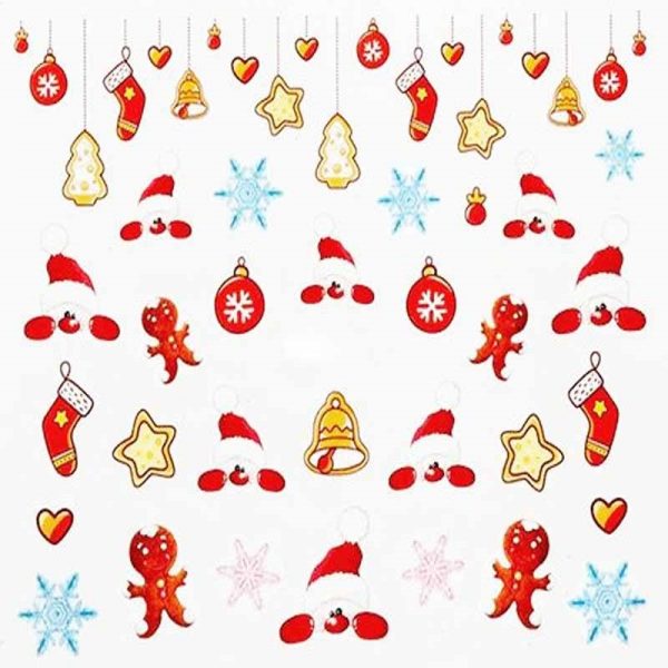 Christmas Nail Water Decal 473