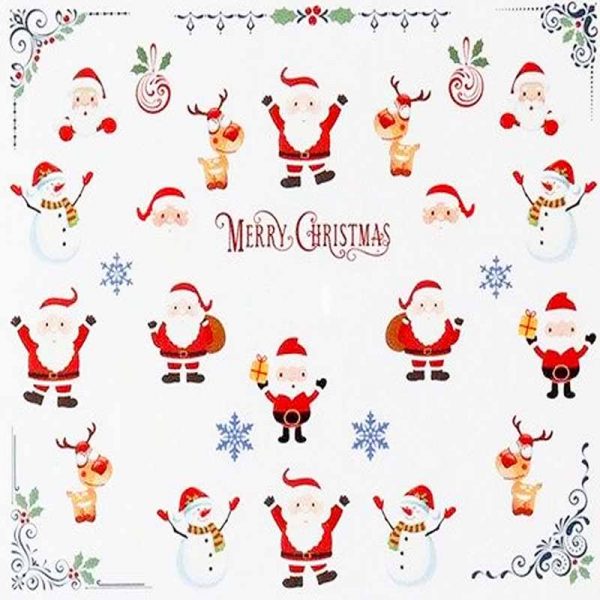 Christmas Nail Water Decal 475