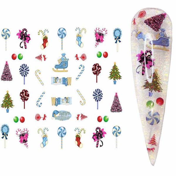 Christmas Water Decal Design 103