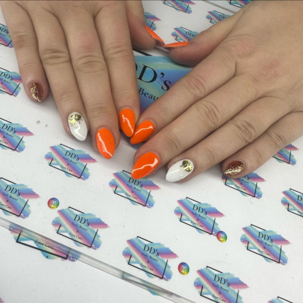 Drippy Lips Vinyl Nail Art Stickers 3 Design Styles 7 Colour Choices - Image 3