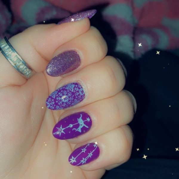 Christmas Nail Stamping Plate Design 12 - Image 3