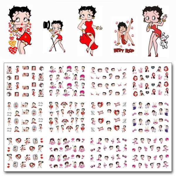 Betty Boop Water Decal Design 136 - Image 2
