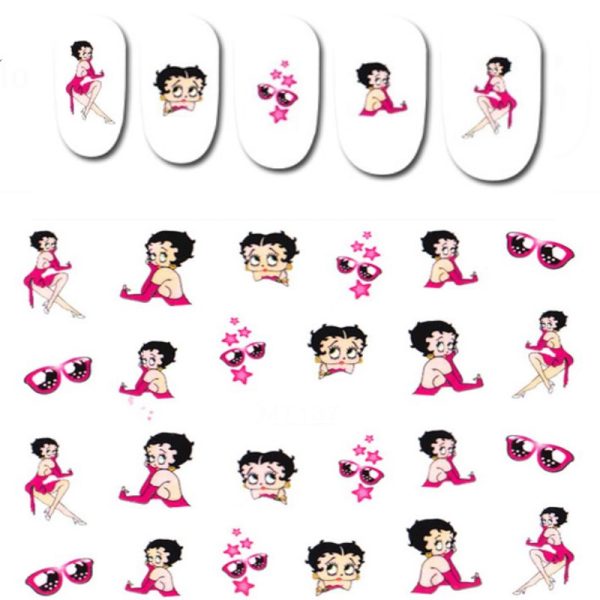 Betty Boop Water Decal Design 137