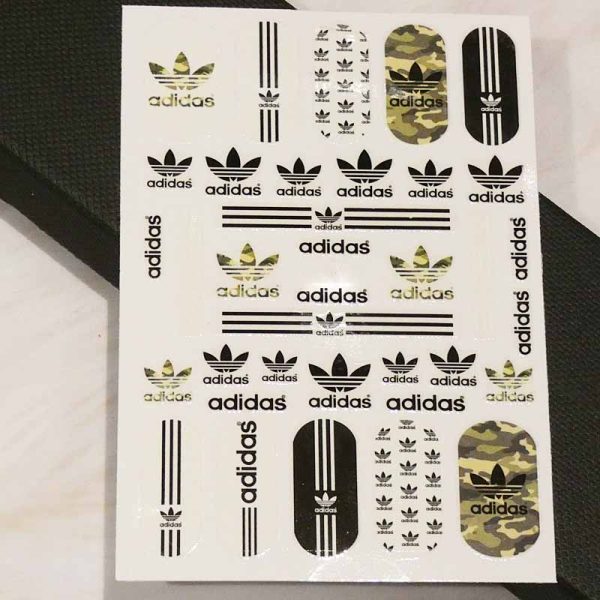 Designer Inspired Sports Nail Stickers Design 071