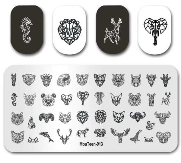 Animal Stamping Plate 013