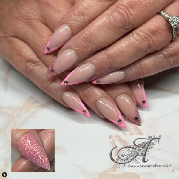 Intense Peach Glitter Mix - Image 2