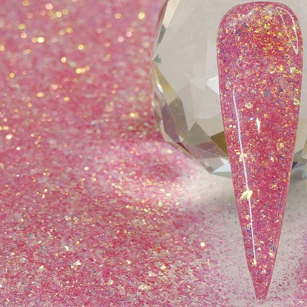 Intense Peach Glitter Mix