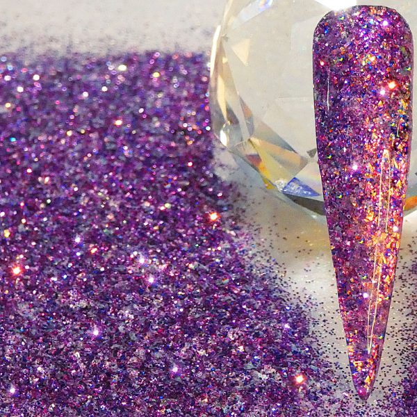 Intense Purple Glitter Mix