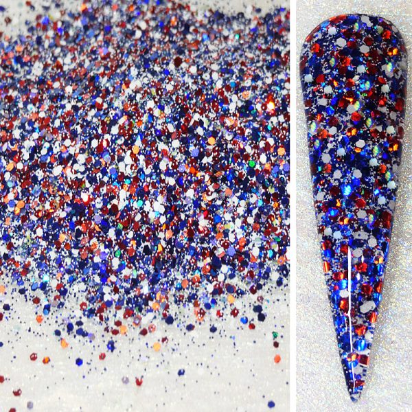 Queens Jubilee Glitter Mix Crown Jewels