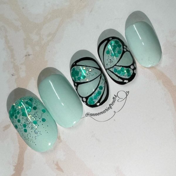 Sugared Mint Glitter Mix - Image 2