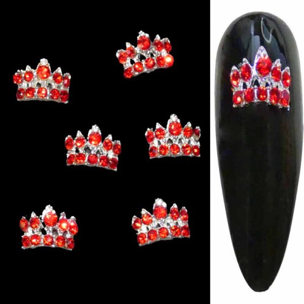 Crown Red Crystal Alloy Design 7