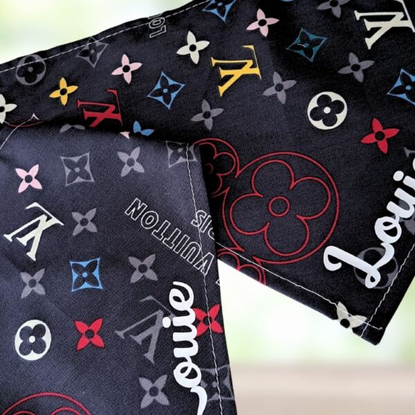 Dog Bandanas Designer Inspired Neckerchief Designer Dog Bandanas - Image 3