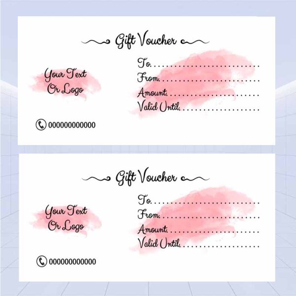 Personalised Gift Vouchers