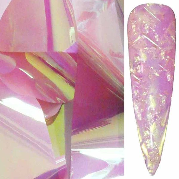 Iridescent Pink Colour Shifting Angel Paper