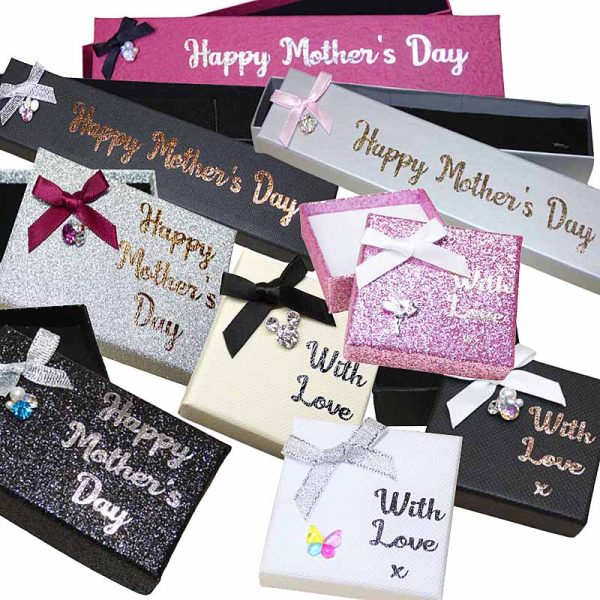 Personalised Mothers Day Jewlery Gift Boxes
