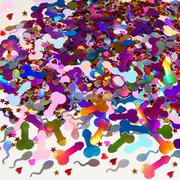 Willy Penis Sperm Table Confetti Hen Party Stag Night Gay Party