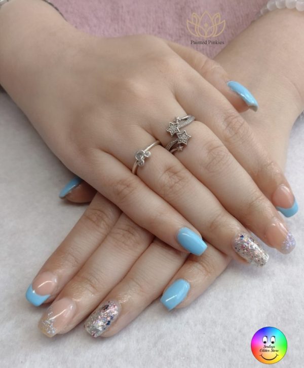VE Day Sprinkles Foil Nail Art Glitter Mix - Image 2