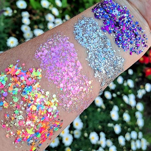 Festival Face And Body Neon Glitter Gel Colour 8 - Image 3