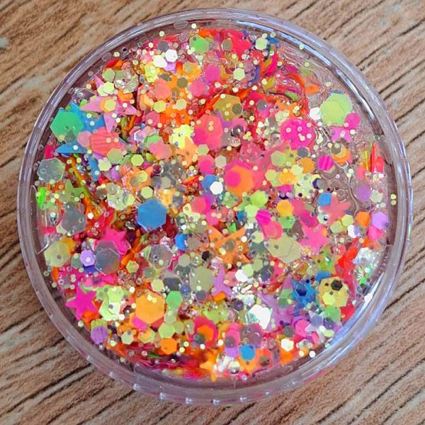 Colour 8 Festival Face & Body Neon Glitter Gel