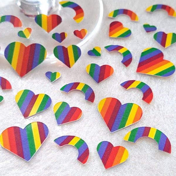 Gay Pride Wedding Confetti