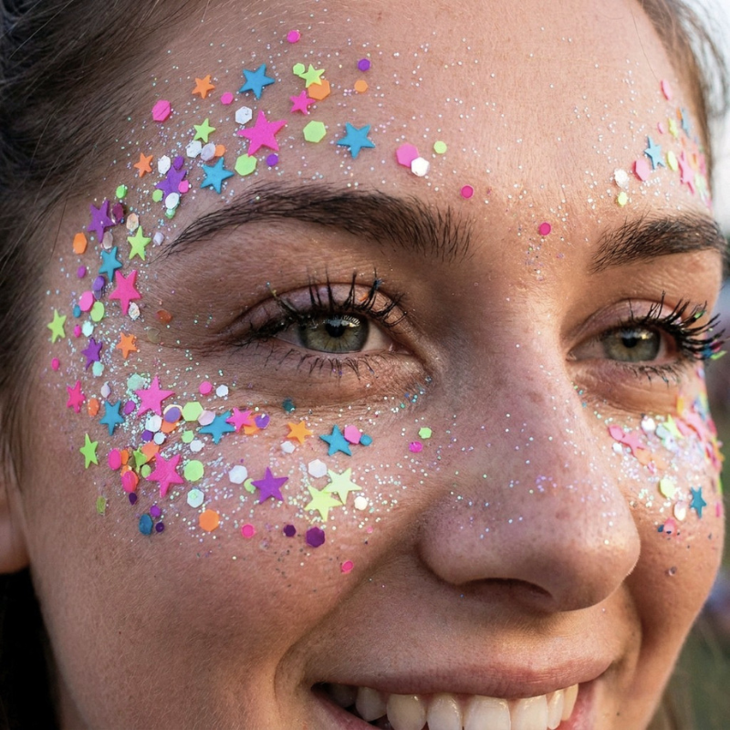 Festival Face And Body Neon Glitter Gel Colour 8 - Image 3