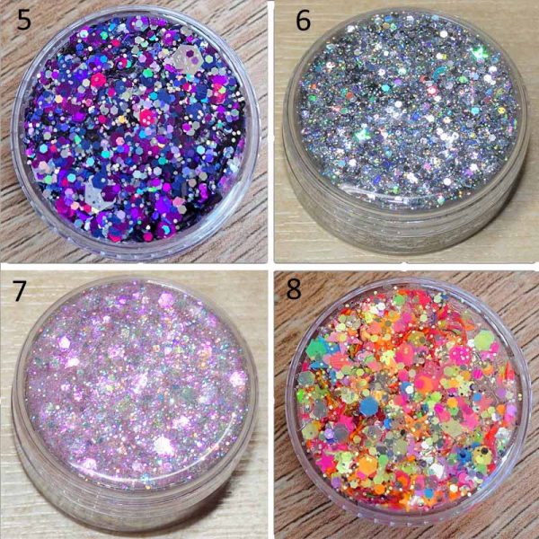 Festival Face And Body Neon Glitter Gel Colour 8 - Image 5