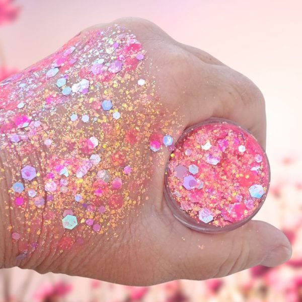 Festival Face And Body Glitter Gel Colour 4, Kids Party Make Up, Childrens Party Face Glitter