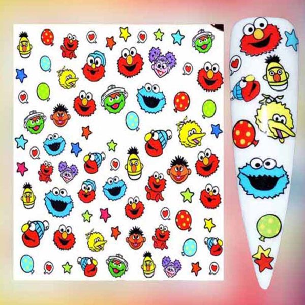 Sesame Street Water Decal Design 237