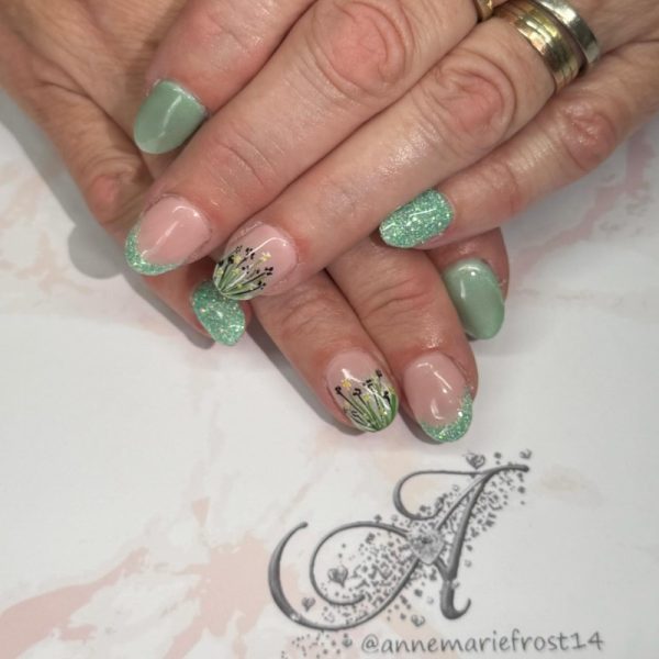 Melted Mint Glitter Mix - Image 2