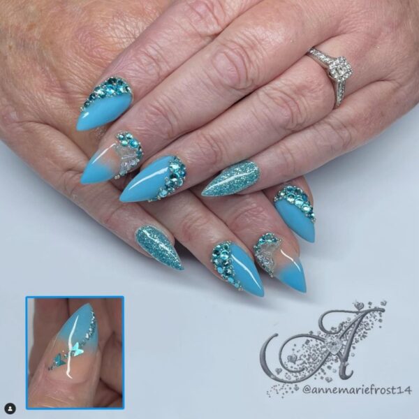 Sea Blue Glitter .008 Fine Glitter - Image 2