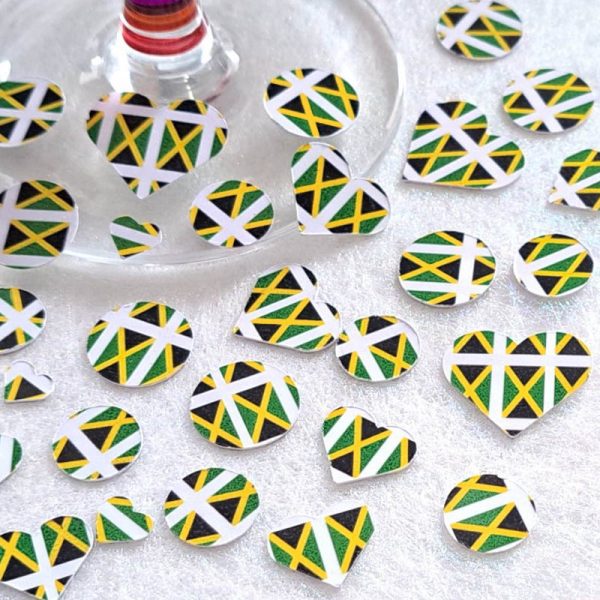 Jamaica Flag Confetti