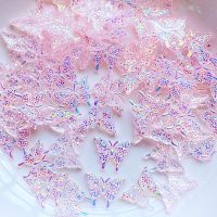 Pink Butterfly Charms