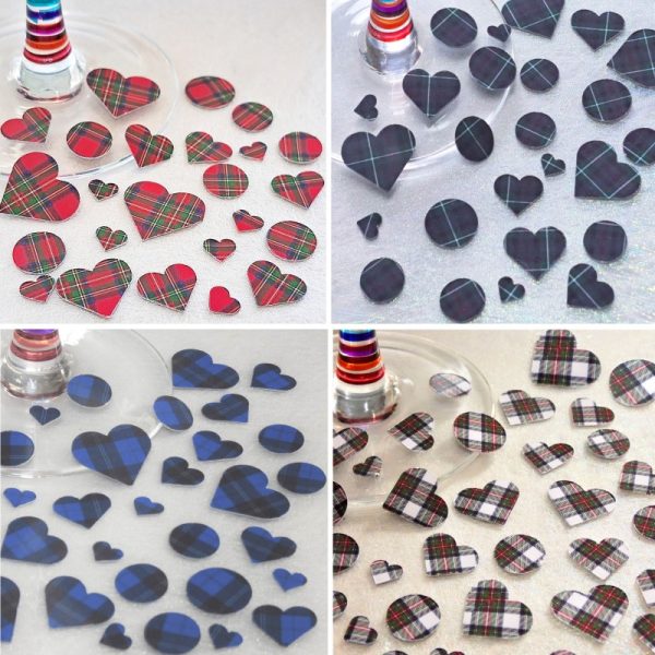 Tartan Table Confetti