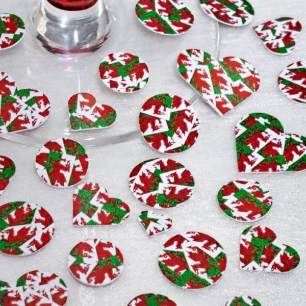Welsh Table Confetti