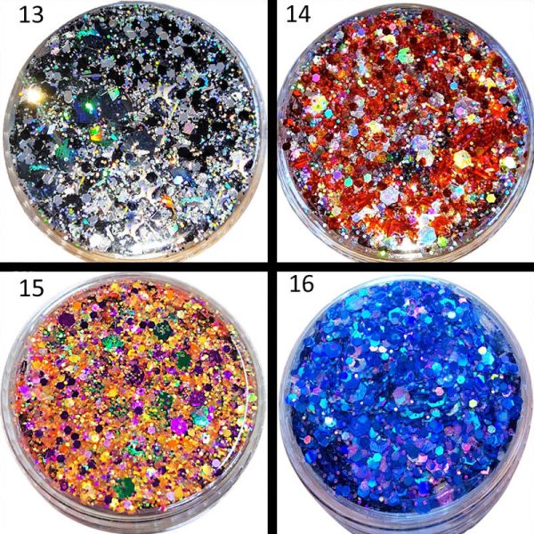 Festival Glitter Gel Face Hair And Body Glitter Gel Gay Pride Glitter Gel Colour 24 - Image 5