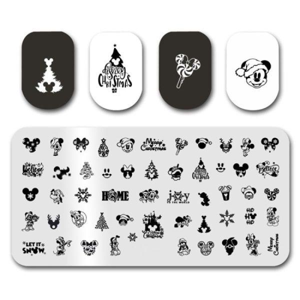 Christmas Disney Mickey And Minnie Mouse Design 138
