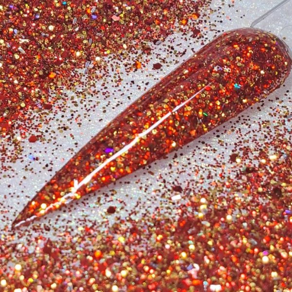 Red Sparkles Christmas Glitter Mix